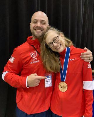 Fiercely proud of our bronze medalist who repped the United States in the 2023 Vet World!