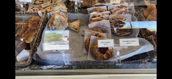 Scones and danishes