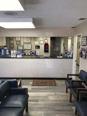 Front office/ reception area