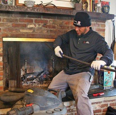 Washington DC area Fireplace cleaning