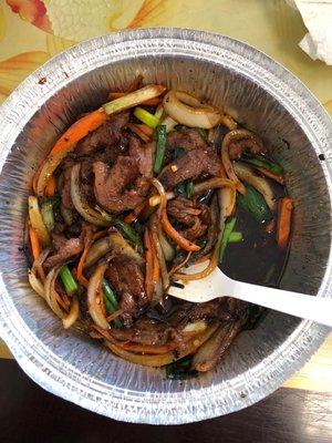 Mongolian beef