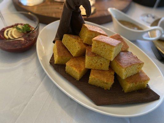 Homemade cornbread