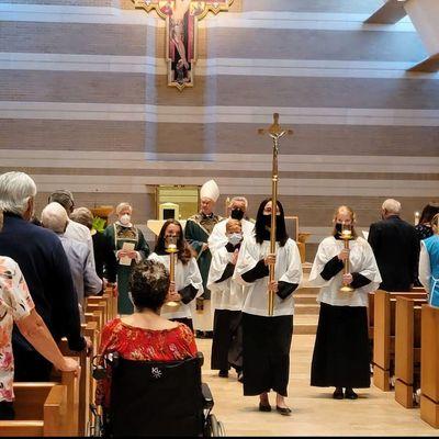 Mass with the Bishop