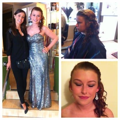 Prom Updo and Make up by Danielle T.