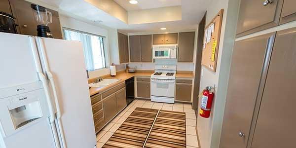 Kitchen space at our Men's Treatment Center