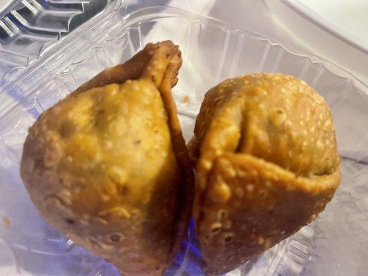 Meat samosas