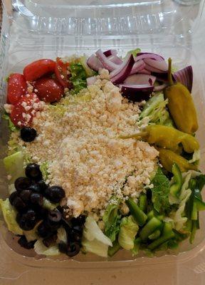 Large Greek salad