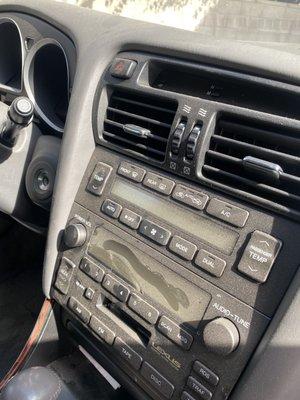 This is how I got my car back look at the radio