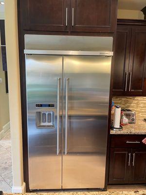 Sugarland District - Ge built in Refrigerator Repair - Stainless Steel - Kitchen Appliances