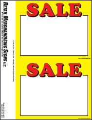 We Carry a large selection of PC printable Price Tags