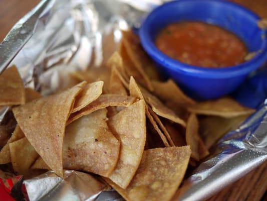 Chips and salsa: fresh fresh