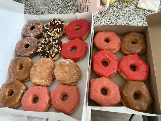 Iced & glazed Donuts