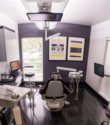 Classy and comfortable dental rooms