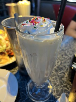 Peppermint patty milkshake