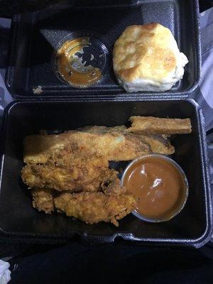 Chicken tender five piece meal