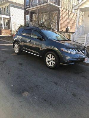 2012 Murano repaired at Likes Auto Body Malden