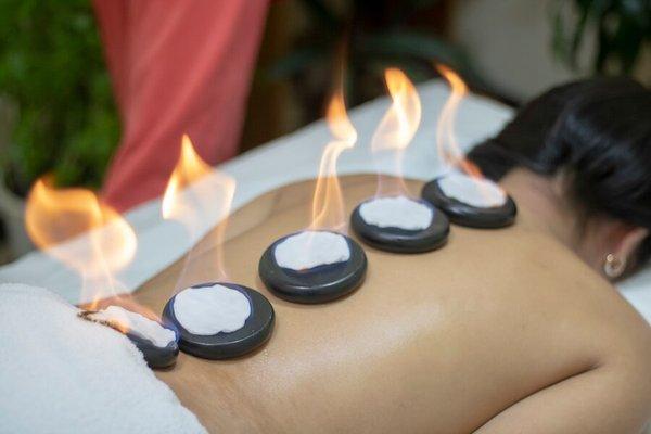 We specialize in unique traditional medicine techniques, including hot stone and fire massage.