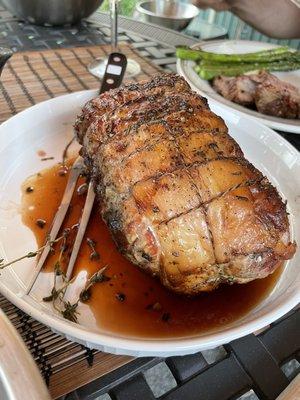 Grilled Leg of Lamb