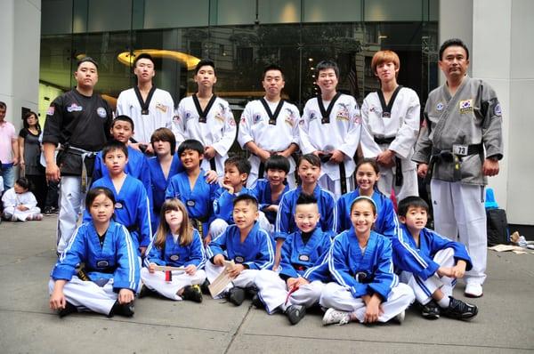 2012 Korean Parade demo team @ Manhattan,NY