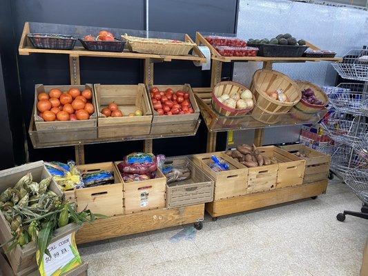 New produce display!