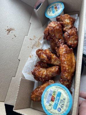 Barbecue Chicken Wings