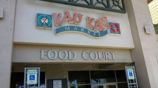 The "Kau Kau Market Food Court" located in the Maui Marketplace.........very close to the airport area.