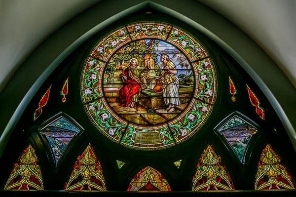 Povey Window at First Congregational UCC