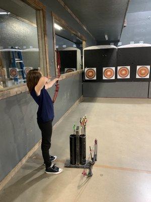 Homeschool Archery class