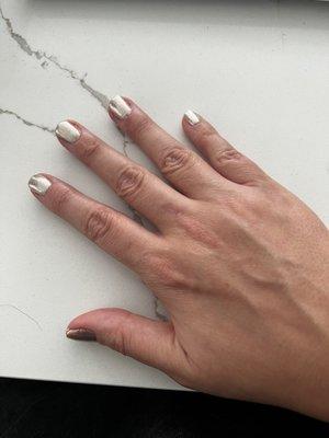 Chrome mani