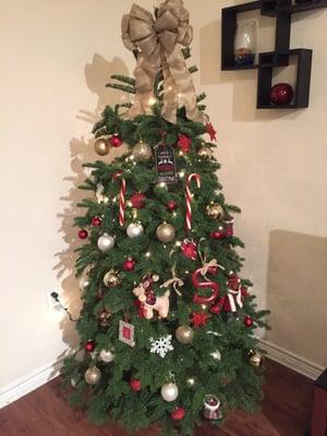 Our finished tree