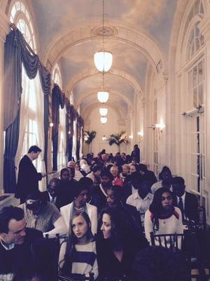 Every year we hold our NMA recital on the beautiful veranda at the historical Hermitage Hotel in downtown Nashville.