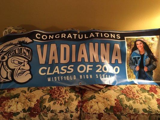 Graduation banner, AWESOME!!!