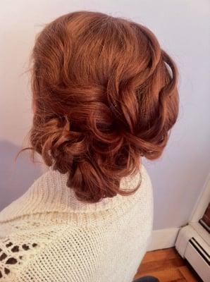 Wedding hair