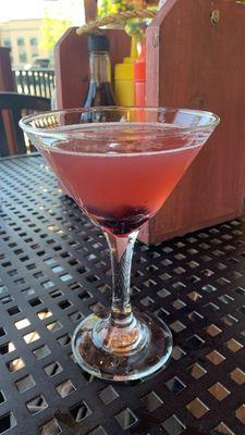 Huckellberry martini