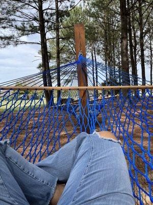 Hammocks. They were so relaxing!