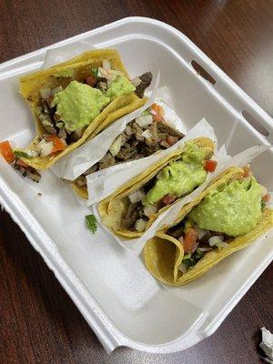 Carne Asada tacos.