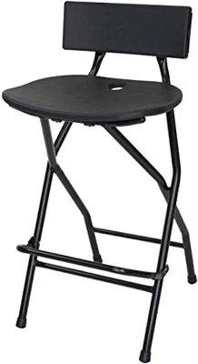 Bar stool with backrest