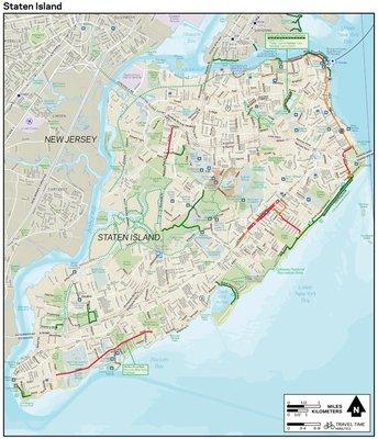 Staten Island is 1/3 green zone and parks!