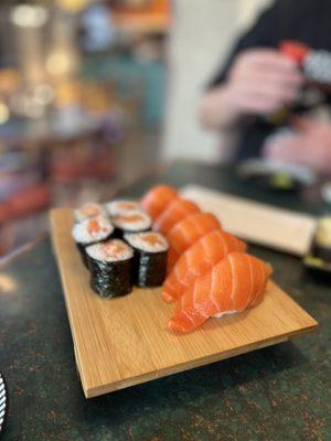 Salmon platter! My favorite.