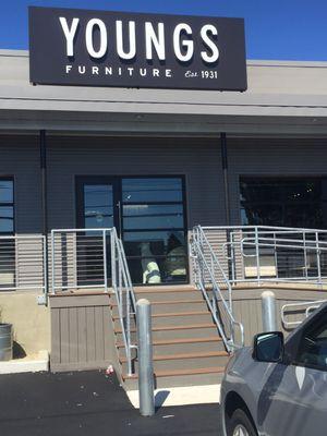 Youngs Furniture Store Exterior