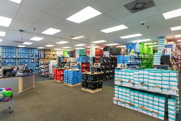 Wide Shot of Interior of Store