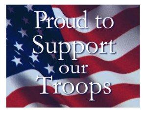 We appreciate your service! Discounts for Military and First Responders!