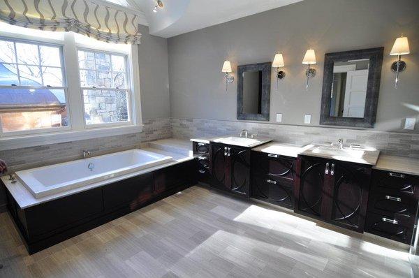 Bathroom remodel in Newton, MA