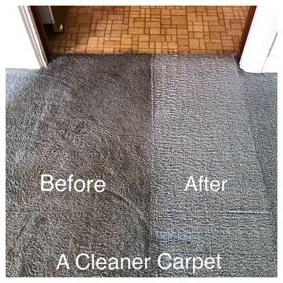 Call us if your carpet cleaner has trouble getting traffic lanes clean.