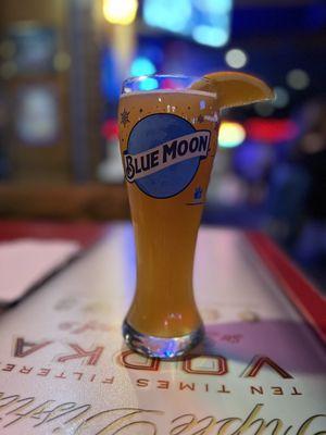 One Blue Moon is good.