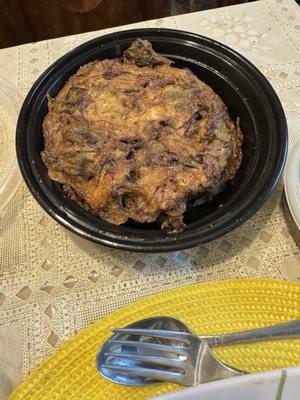 1001 Vegetable Egg Foo Young