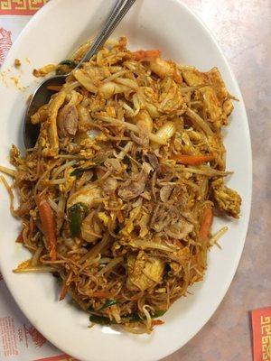 Singapore rice noodles