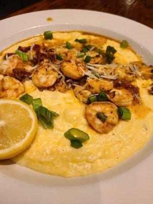 Shrimp and grits are out of this world.