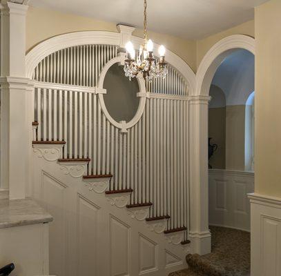 Staircase at 313 Elmwood Avenue