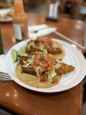 Fish Tacos from chichinitza :)